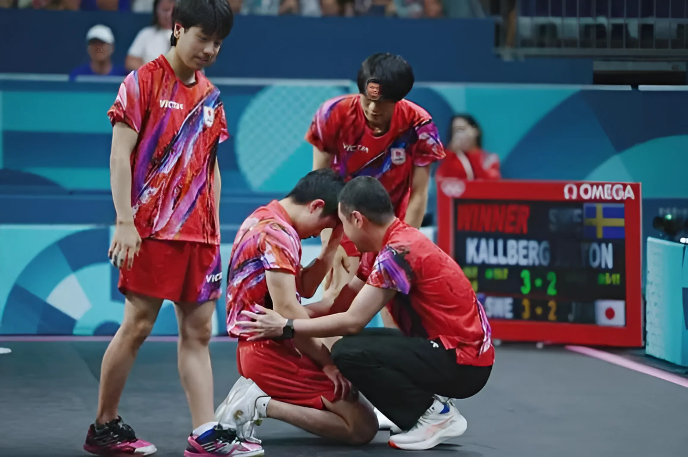 日本队绝杀德国队,王皓关键制胜 日本队绝杀德国队,王皓关键制胜